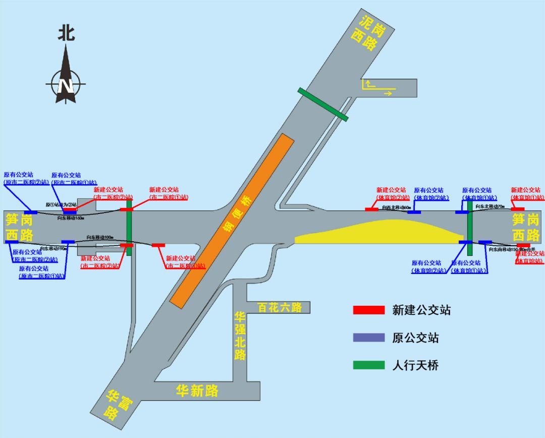 深圳人请注意黄木岗路口今起采用新交通疏导方案