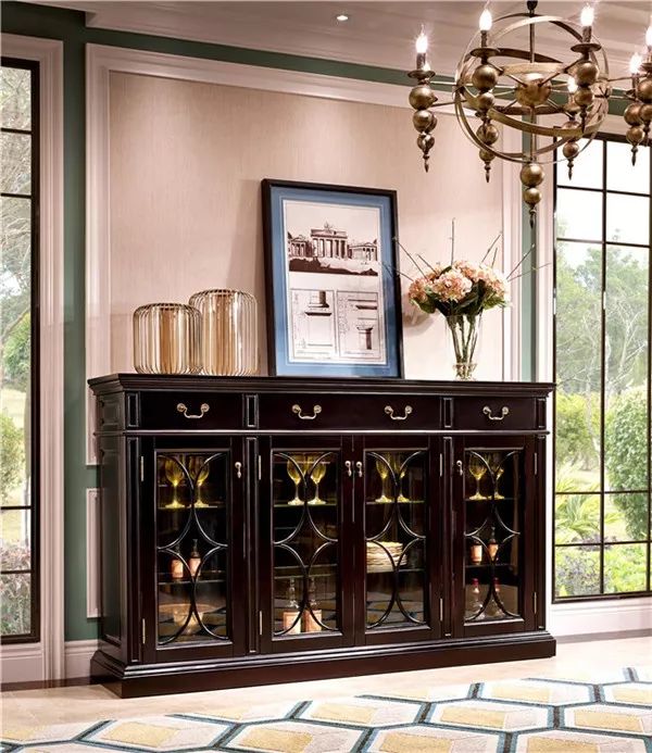 感受奢华名人居·万芬美 简美桃花芯全实木家具4f d026 名人居·万芬