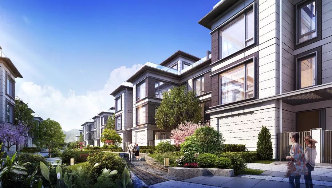 龙湖爆款创新双首层立体合院墅得房率近300