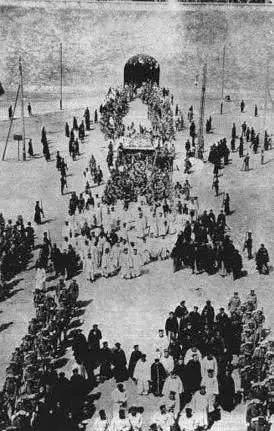 历史上慈禧太后葬礼的全过程照片真是越看越恐怖