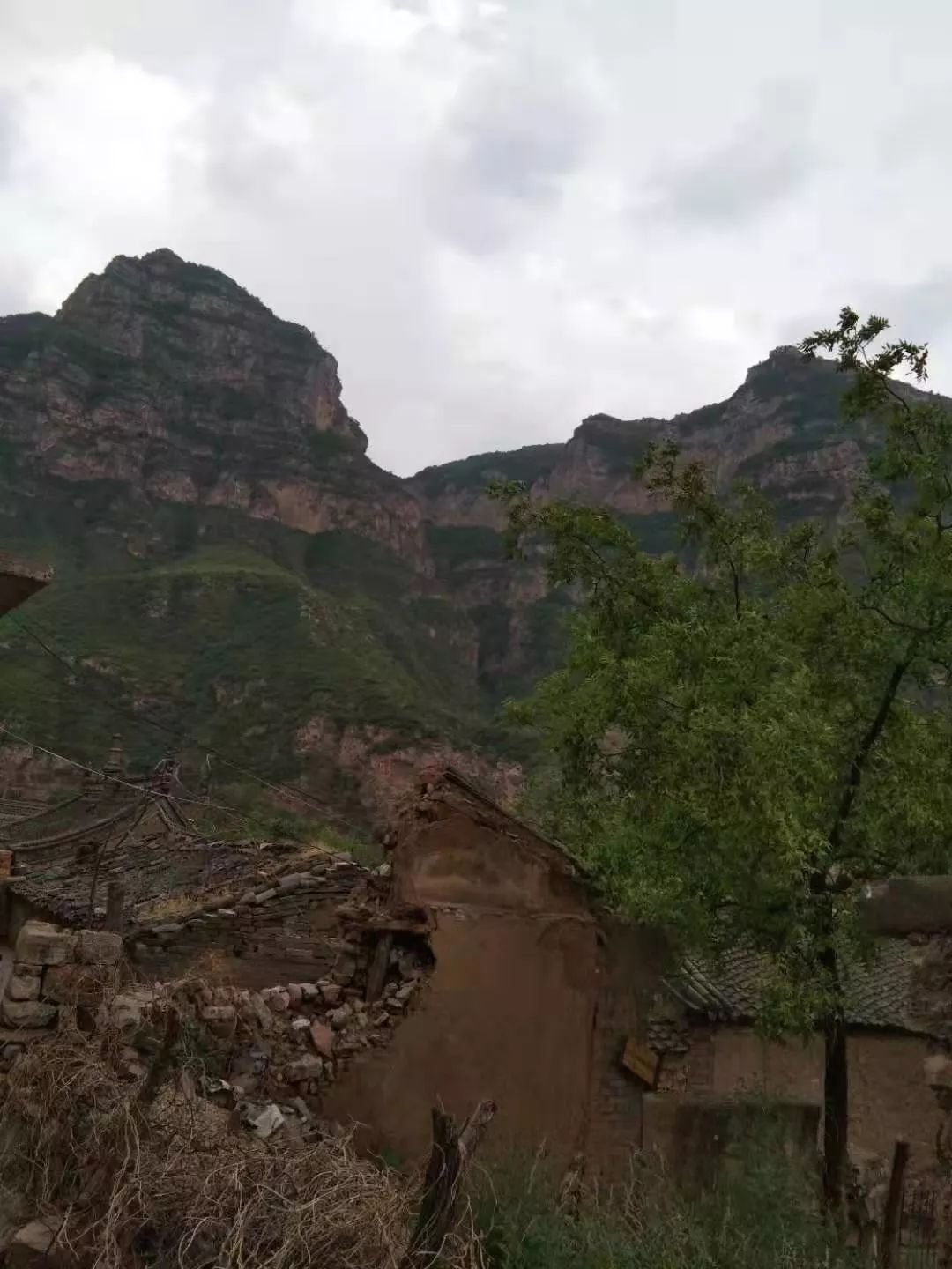 走进五台县清水河柏板口村,感受大自然风景_故乡