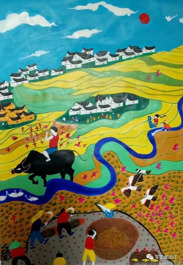 遇见你真好腾冲农民画