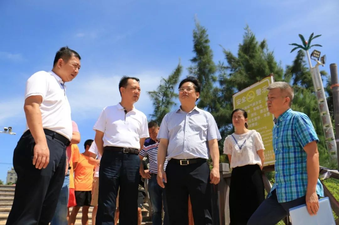 玉山村草马线湖仔厝路口★检查7月25日上午,市领导林仁达,林跃带队