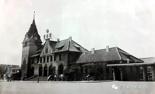 你没见过的珍贵照片不同时期的青岛火车站