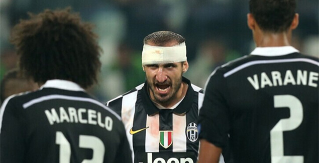 除了德利赫特和范戴克,这群老中卫也不可小视_基耶利尼