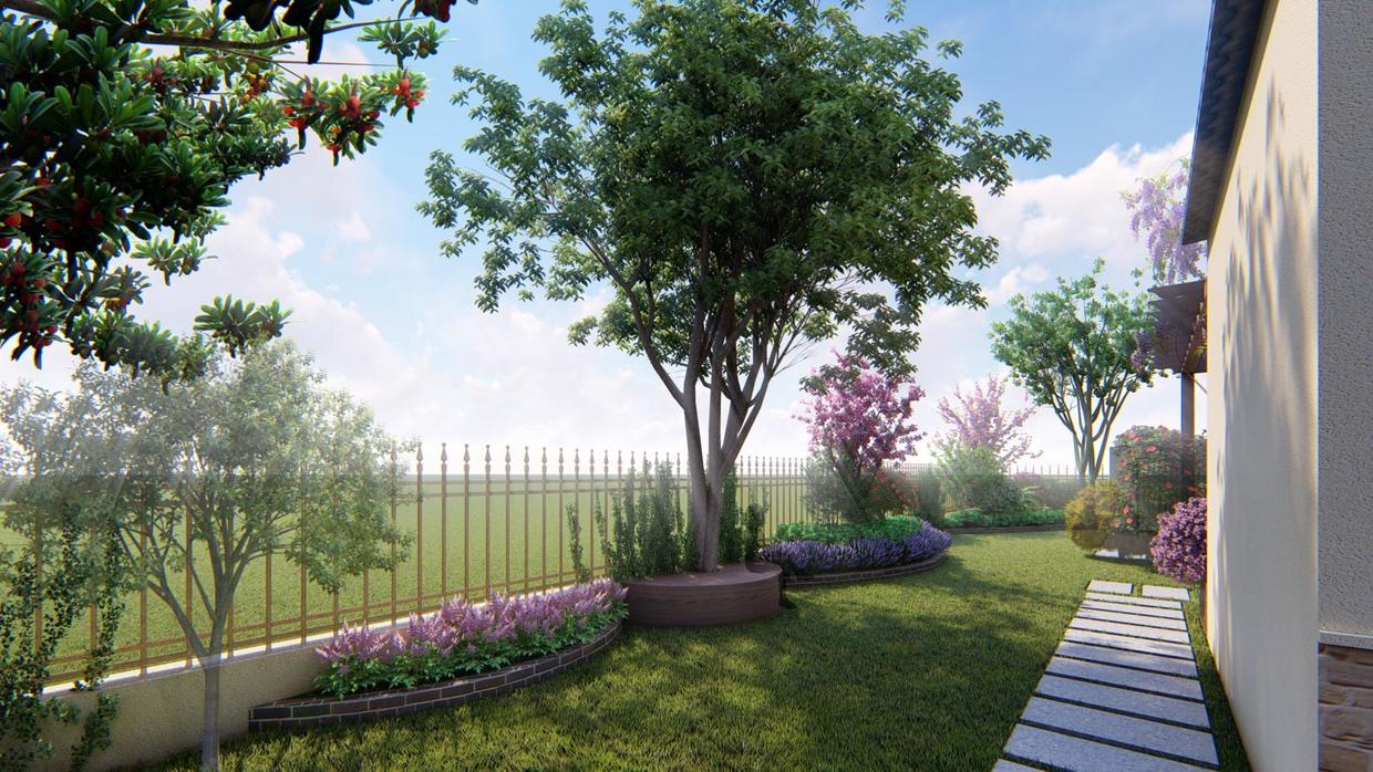 关于长沙别墅庭院绿化设计植来植趣