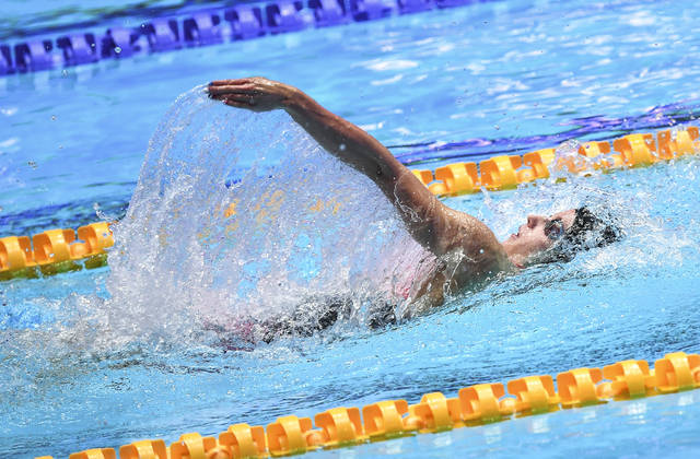 游泳——女子200米仰泳:美国选手史密斯夺冠