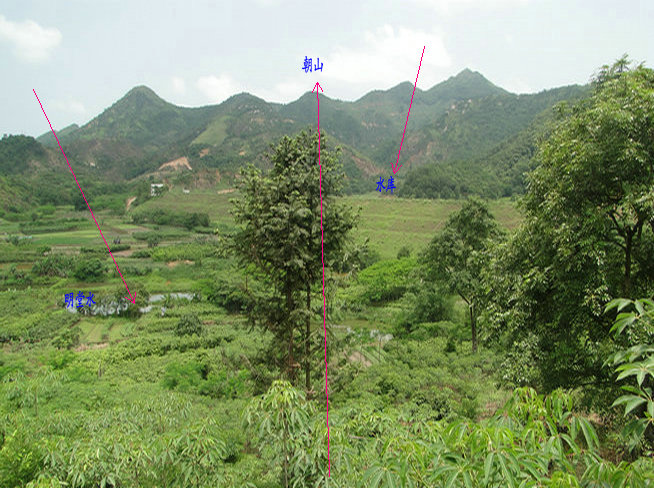 潮汕风水宝地卧牛穴风水大师王君植精准寻龙点穴现场看风水审查龙穴砂