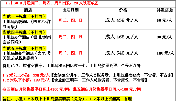 长期出团畅游风情上川岛享受阳光沙滩海水完美结合夕阳下挖蟹川岛婚纱