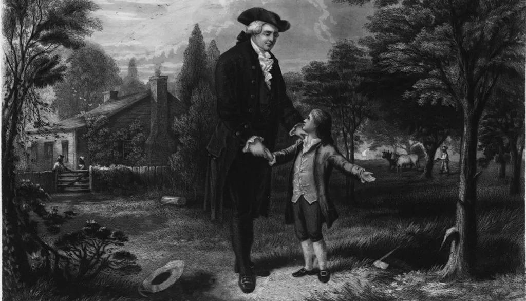 原创小学课本中华盛顿与樱桃树是杜撰的它对美国产生了哪些影响