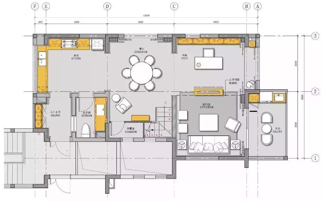 如何正确的使用区分线?cad平面图导