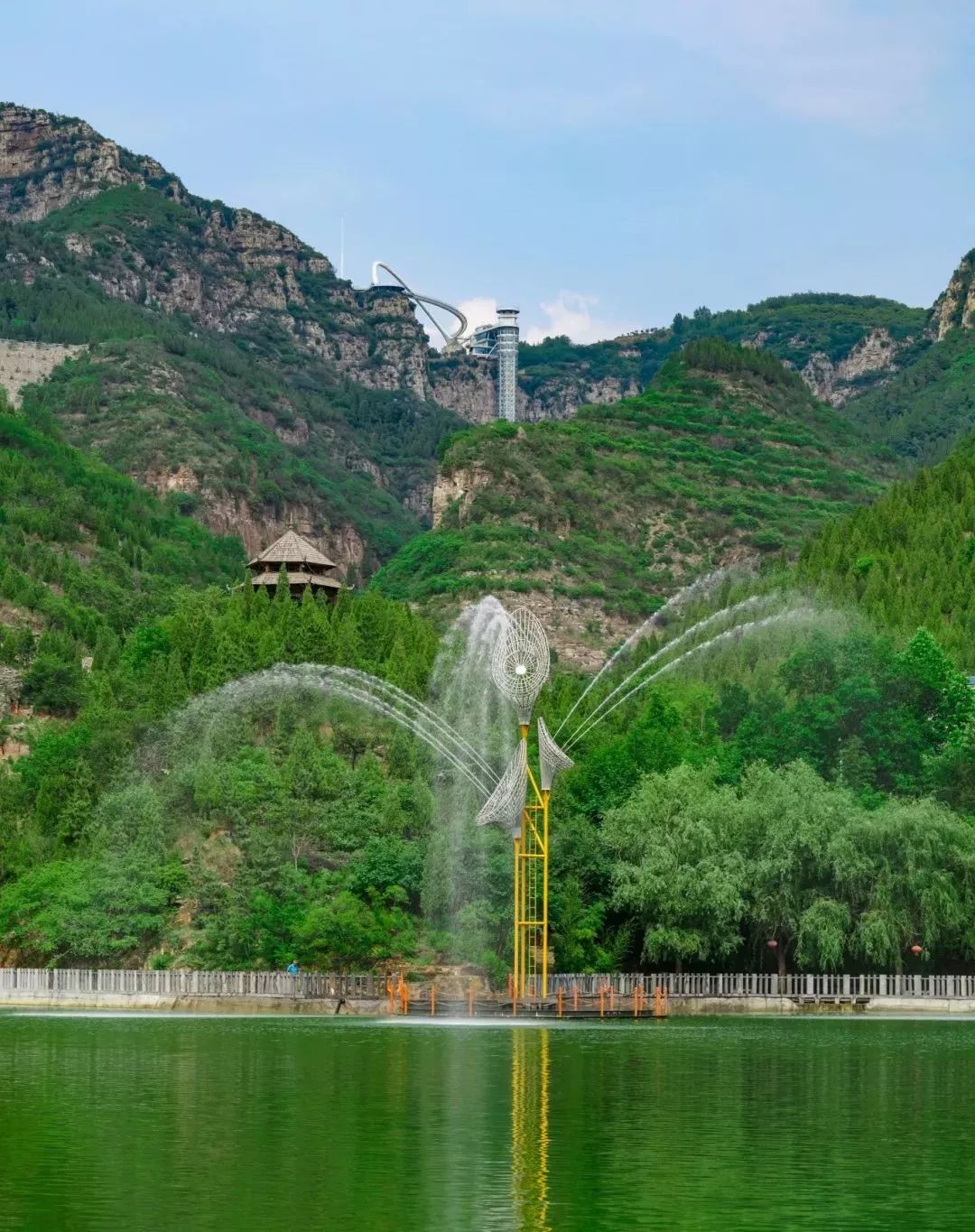 最美不过潭溪山免费消夏度假好去处