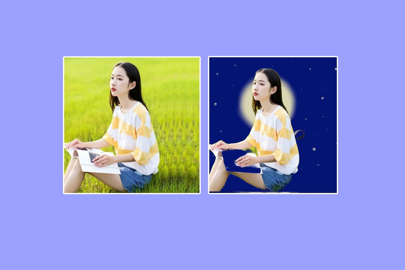 一键给照片换背景,超好看_手机搜狐网