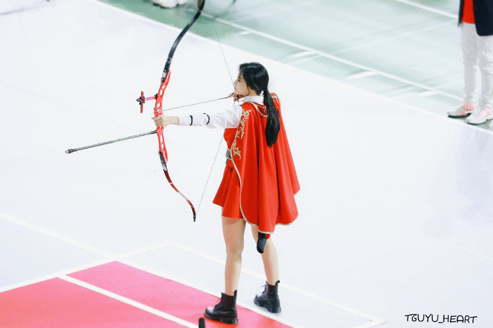 中国射箭队美女周子瑜图片
