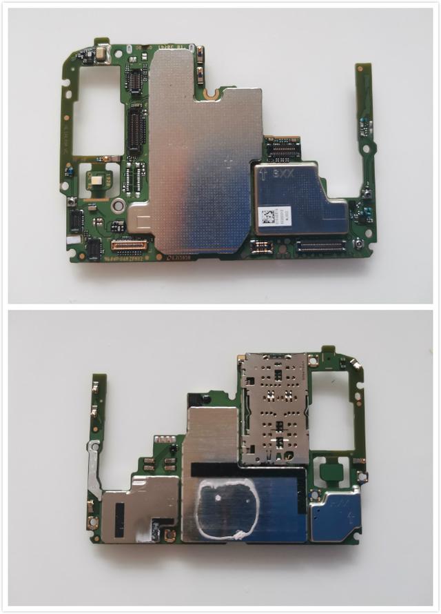 荣耀9x主板元件分存图图片