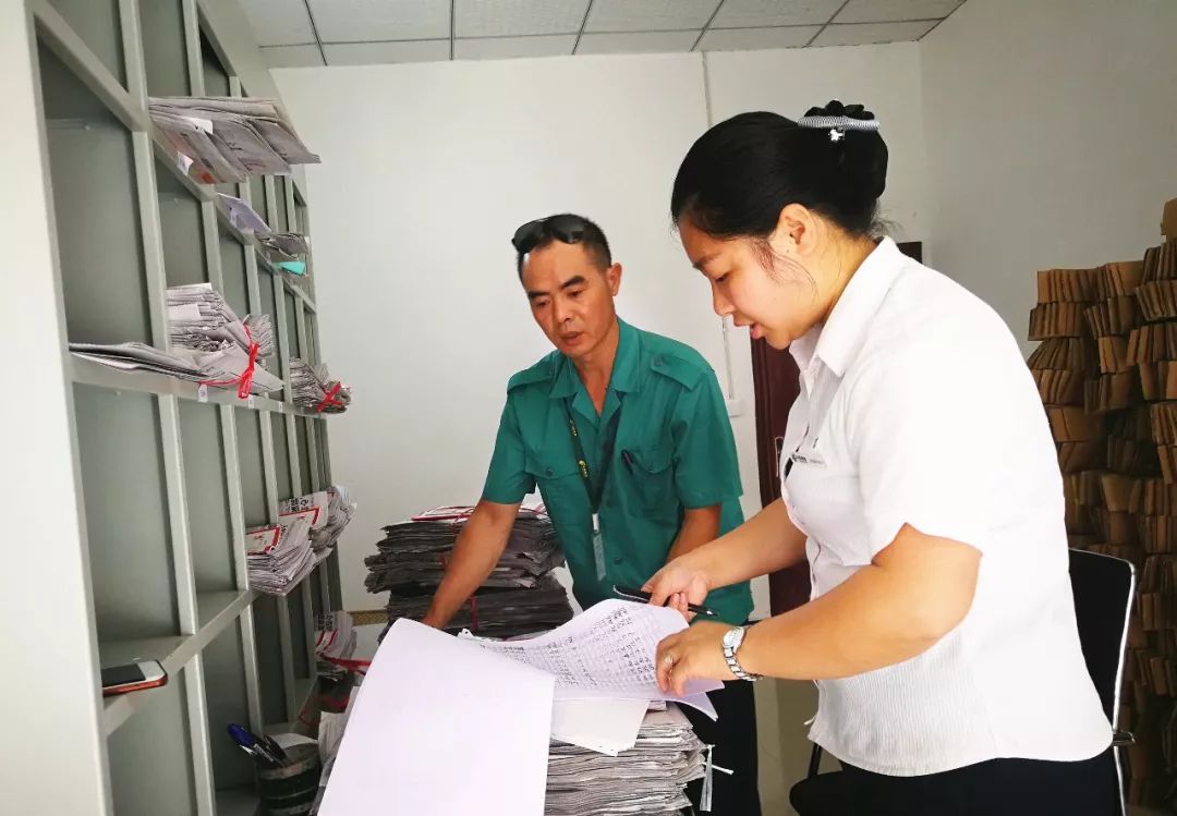 广安邮政的普遍服务赶考路