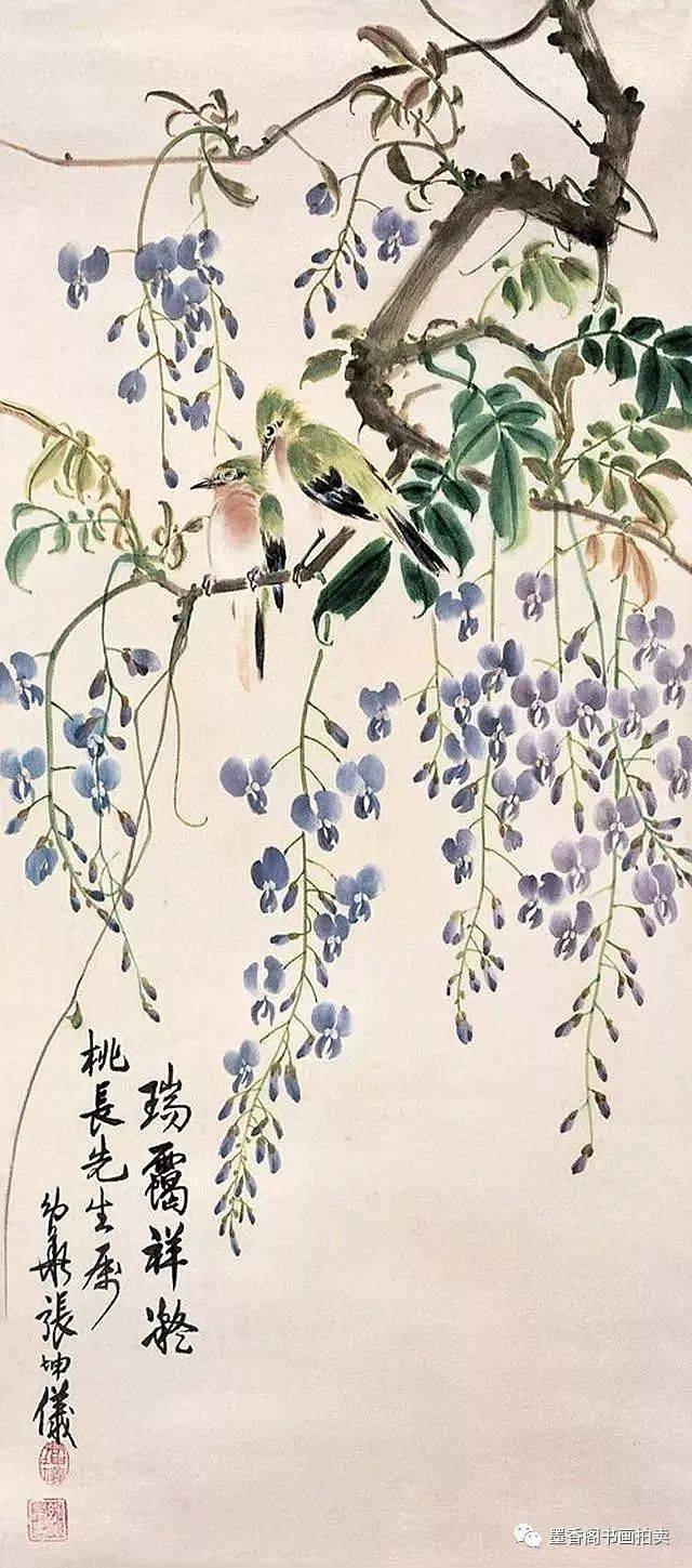 张坤仪天风七子中惟一的女书画家