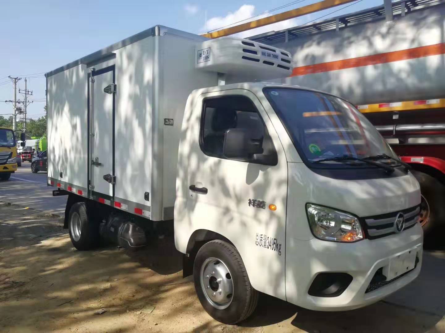 江苏客户自提国六祥菱m1冷藏车厢体尺寸315米炎炎夏日我依然在