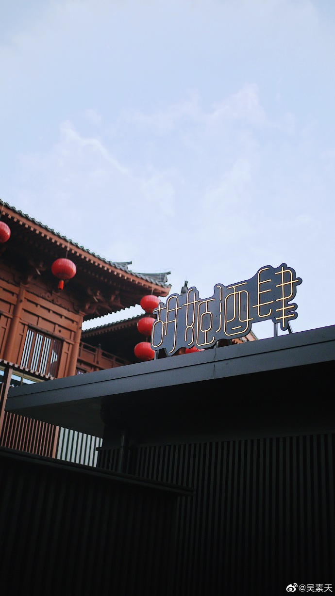 落花踏尽游何处 笑入胡姬酒肆中