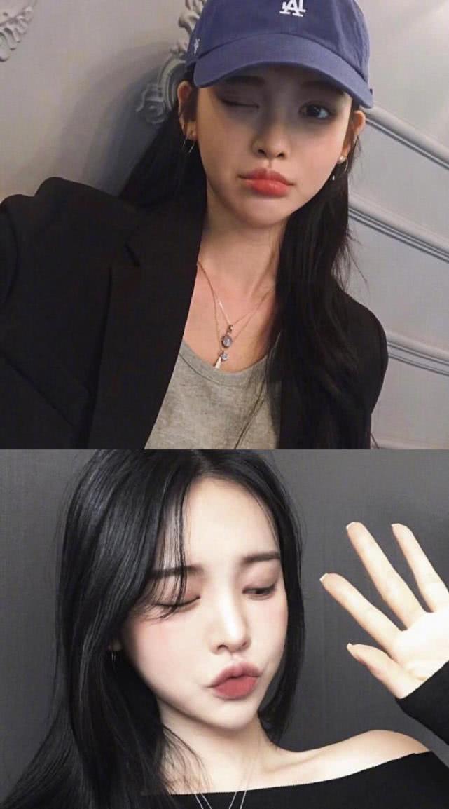 好漂亮的黑长直小姐姐
