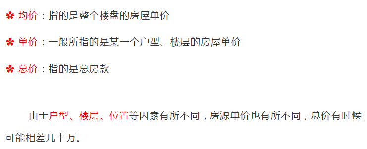 買房前將以上信息總結起來對比一下,能有助於選到更合適且划算的房 