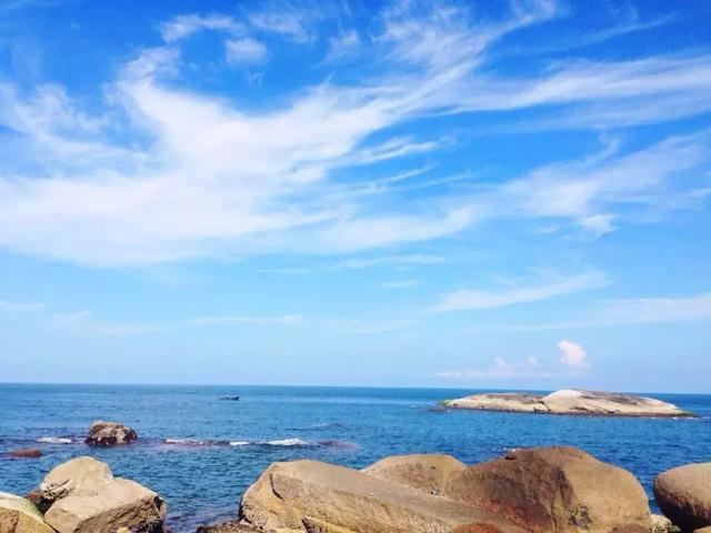 当夏天的风遇上中国最美海湾