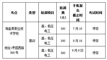 浙江省電工特種作業操作證手機端線上培訓考點大全