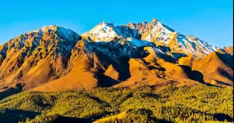 祁连山脉美丽景色_南山