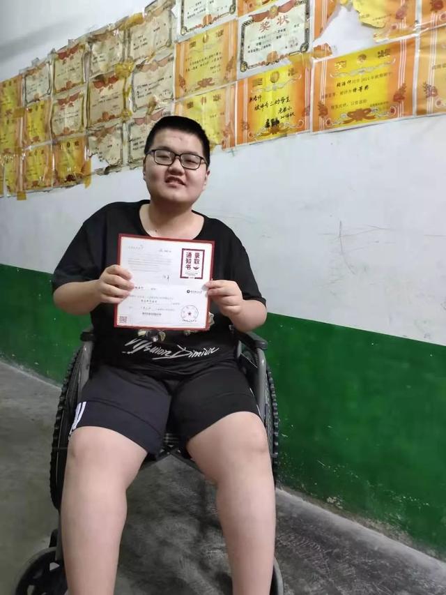励志!父亲背他上学12年,镇平"轮椅少年"张浩仟圆梦北理工