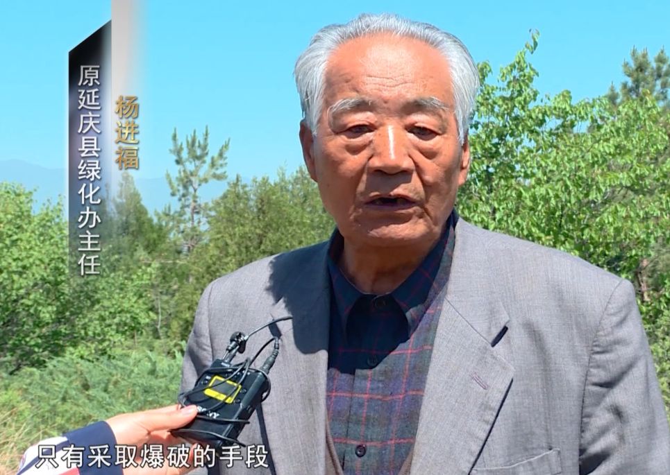 经过走访调研实验,杨进福和他的团队打算用爆破造林技术进行绿化.