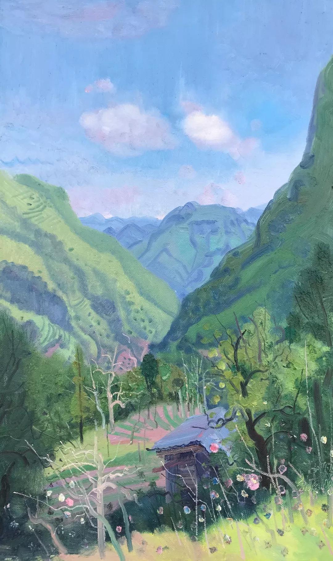 【聚焦】|李军政—2019年最新写生作品精选_油画