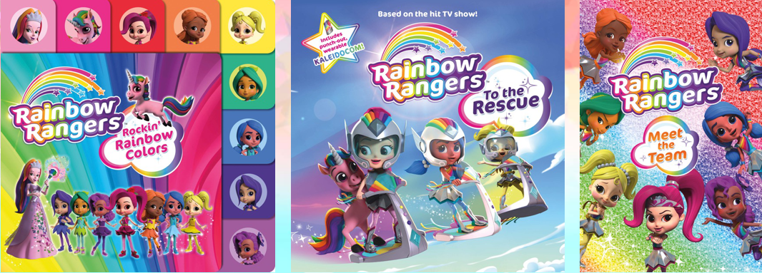 图为《彩虹轻骑队》海外图书