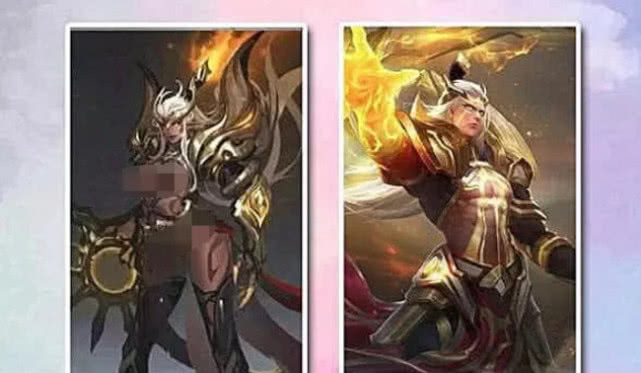 男英雄娘化后的造型本以为诸葛亮够漂亮了结果却被后羿惊艳