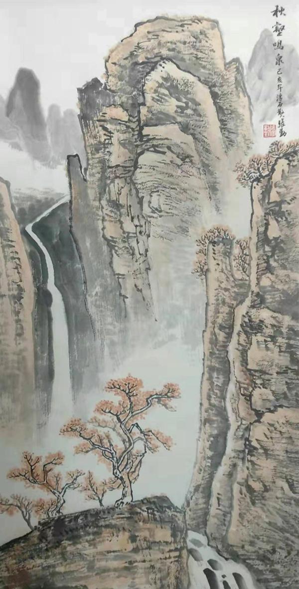 中国美术家张勤图片