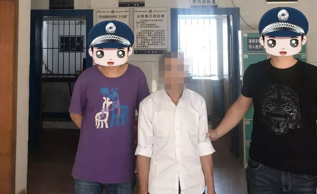 深夜2330桂林黑山市场路口发生的一幕这个男人出名了