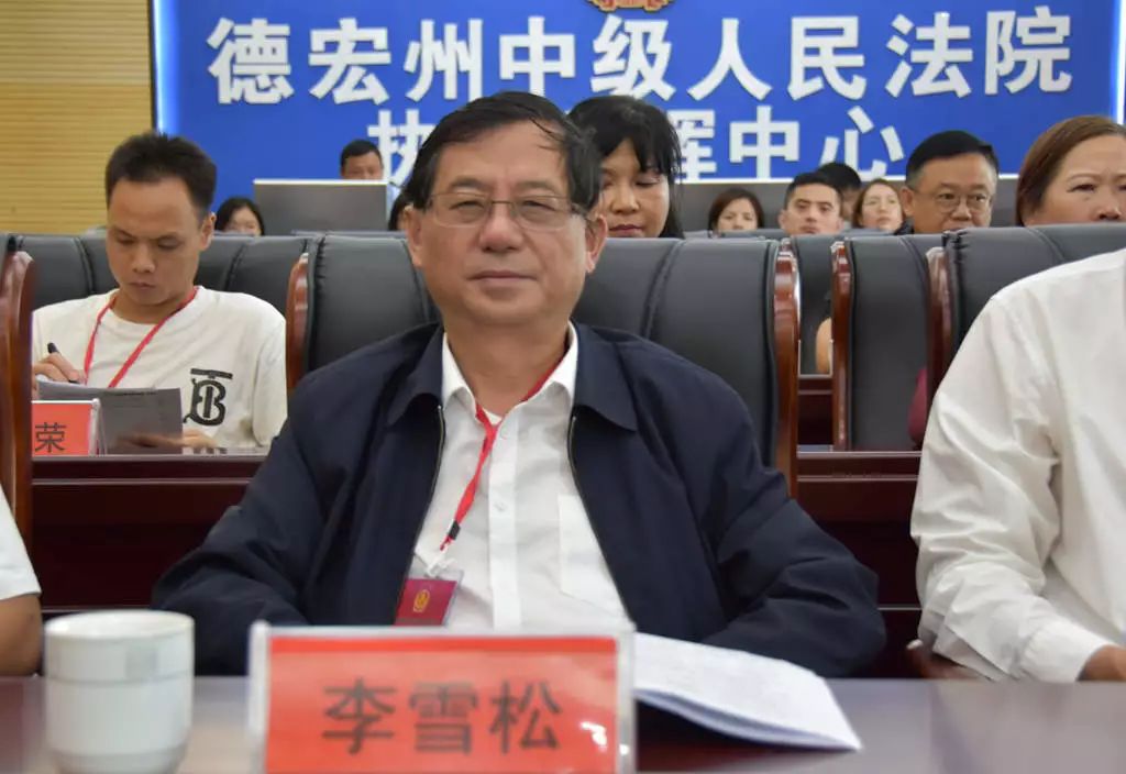 要闻省高院李雪松副院长到德宏中院现场督导619专案审判工作