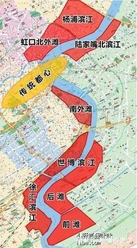 大楊浦內環內—上海灘新的上只角之上海內環線內浦西新生代貴族區域之