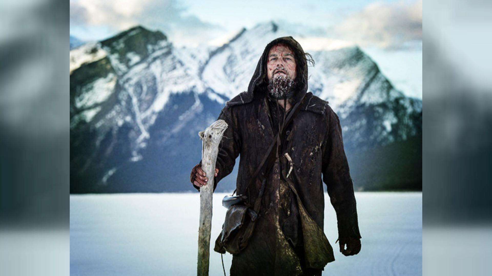 《荒野猎人》大概是所有电影中主角台词最少的,全片小李子只有15句