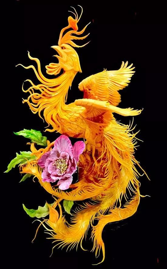 精美果蔬雕刻叹为观止