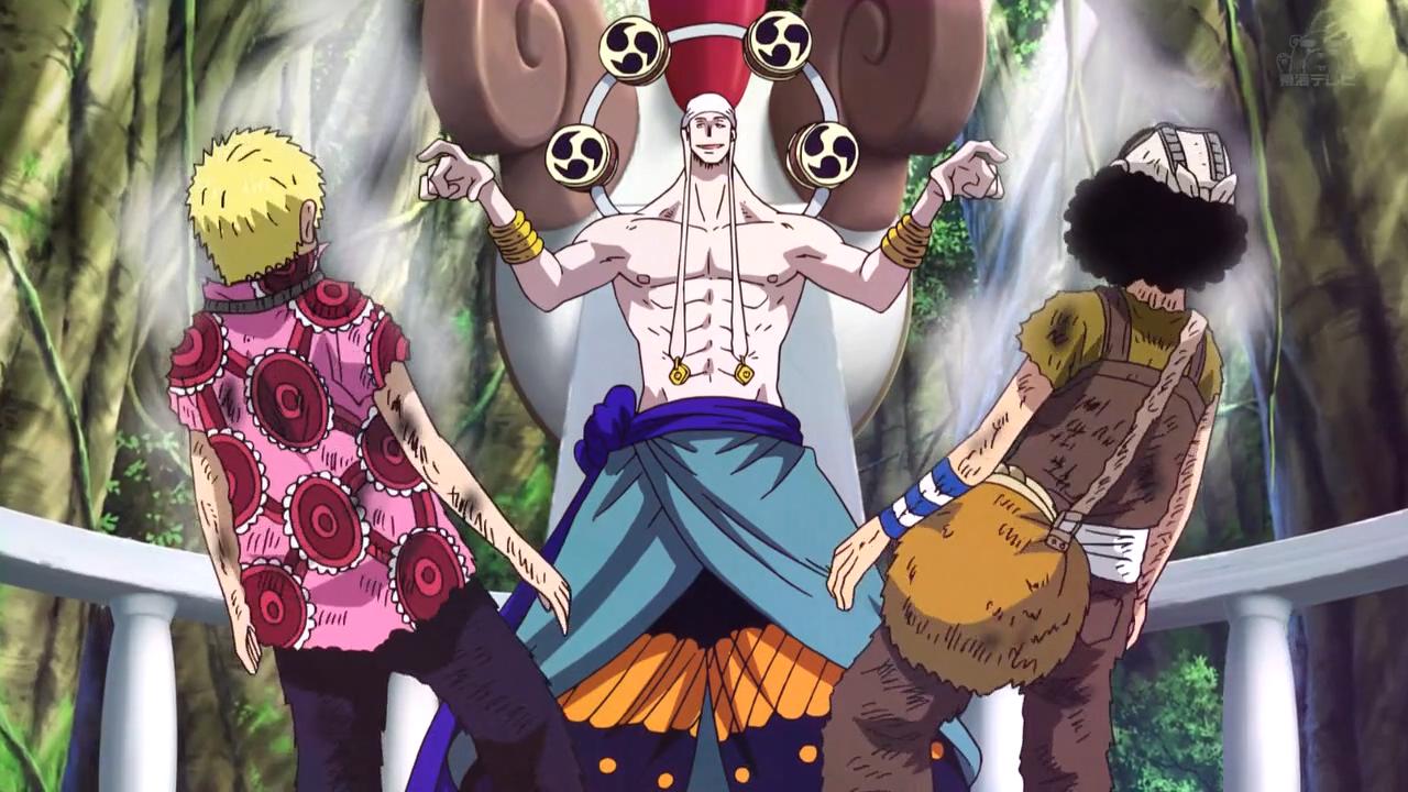 海贼王:艾尼路的实力很逆天,他能秒杀海军英雄卡普吗?_路飞