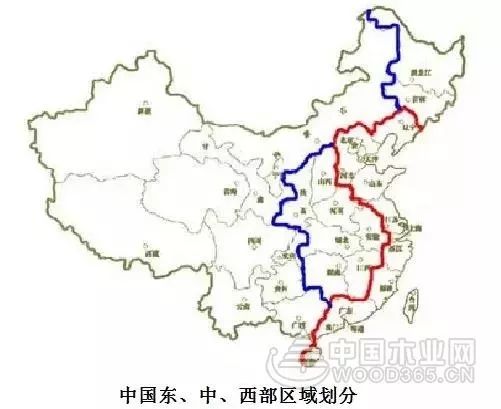 中国东中西部地区木材加工产业的分布及发展概况梳理