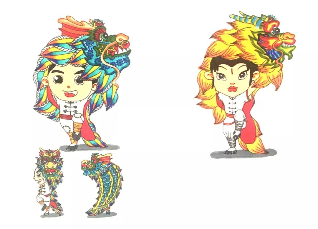 投票啦快来get你最中意的龙华教育吉祥宝宝