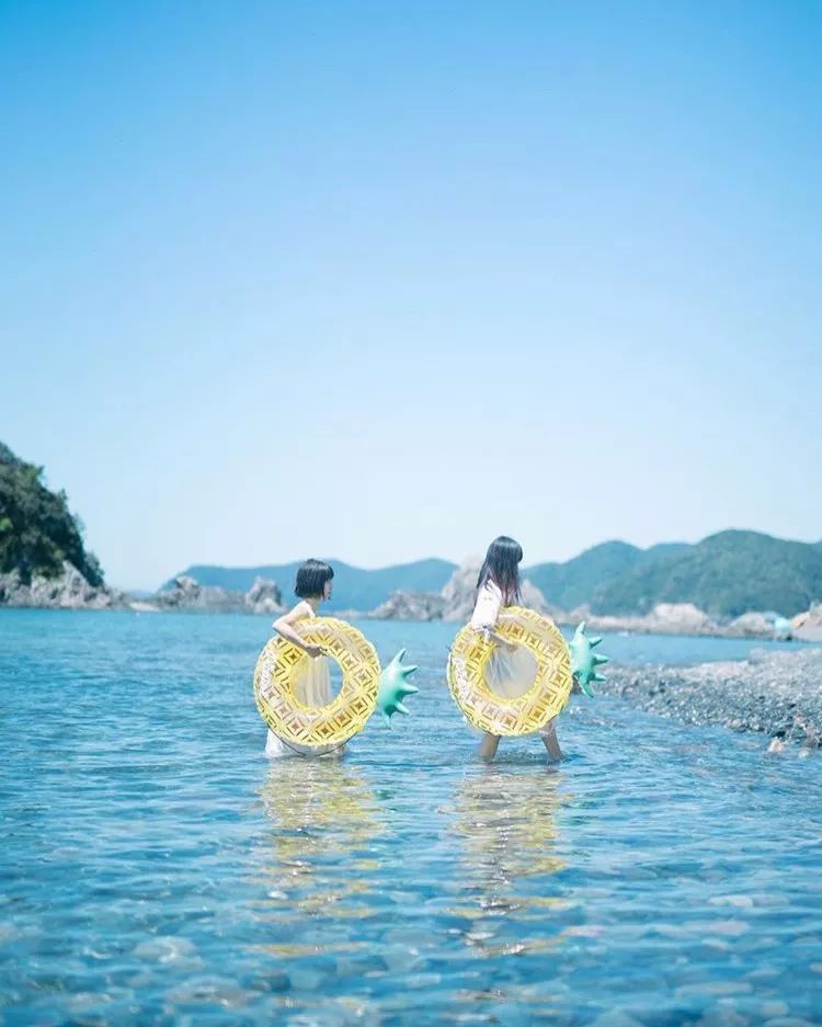 去海边这么拍好看100分
