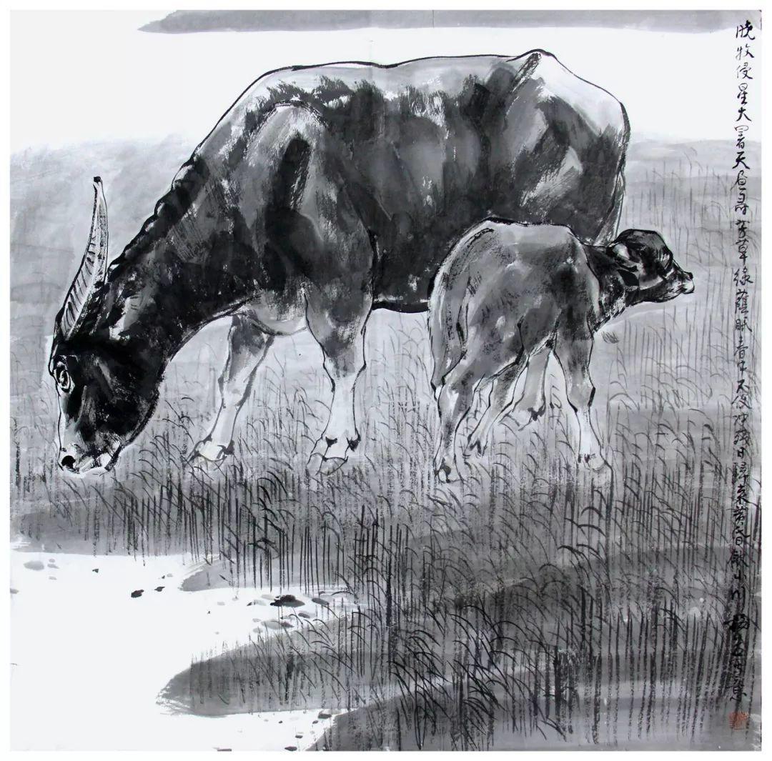 为什么要强调国画中的点睛之笔?_水牛