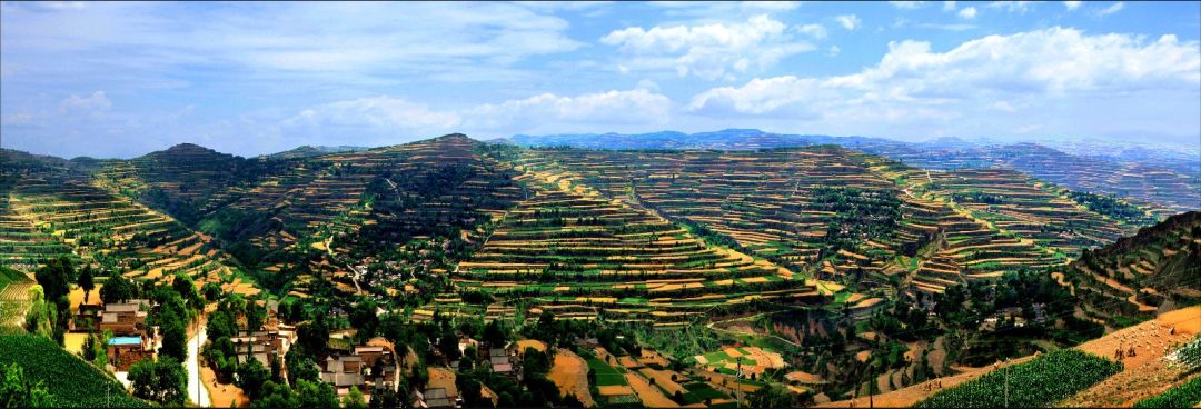 黄土高原上的梯田王国张家川大草原三日行摄