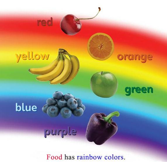 暑期英文绘本魔法课堂开课了吃像彩虹一样各种颜色的食物