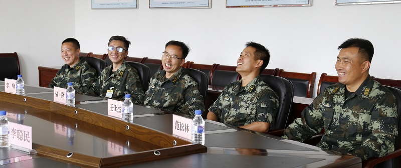 7月29日,李长永,郭永禾,宋强分别率队前往通化市军分区,通化市消防