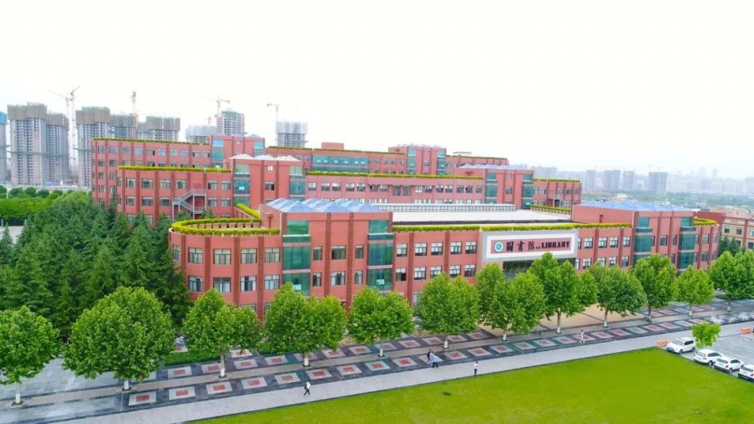 西京学院全景图图片