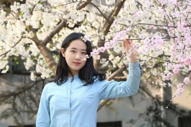 原创山东大学美女学霸火了因颜值高被关注今年被保研清华