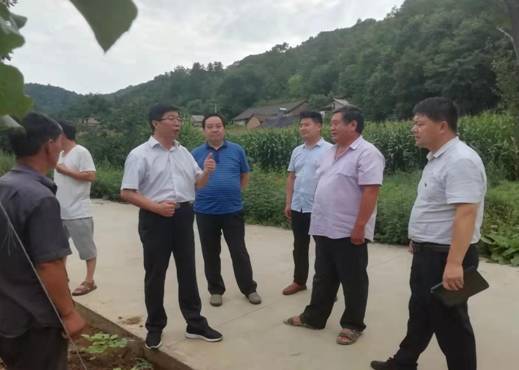 卢氏县领导入村调研解难题_乔建厚